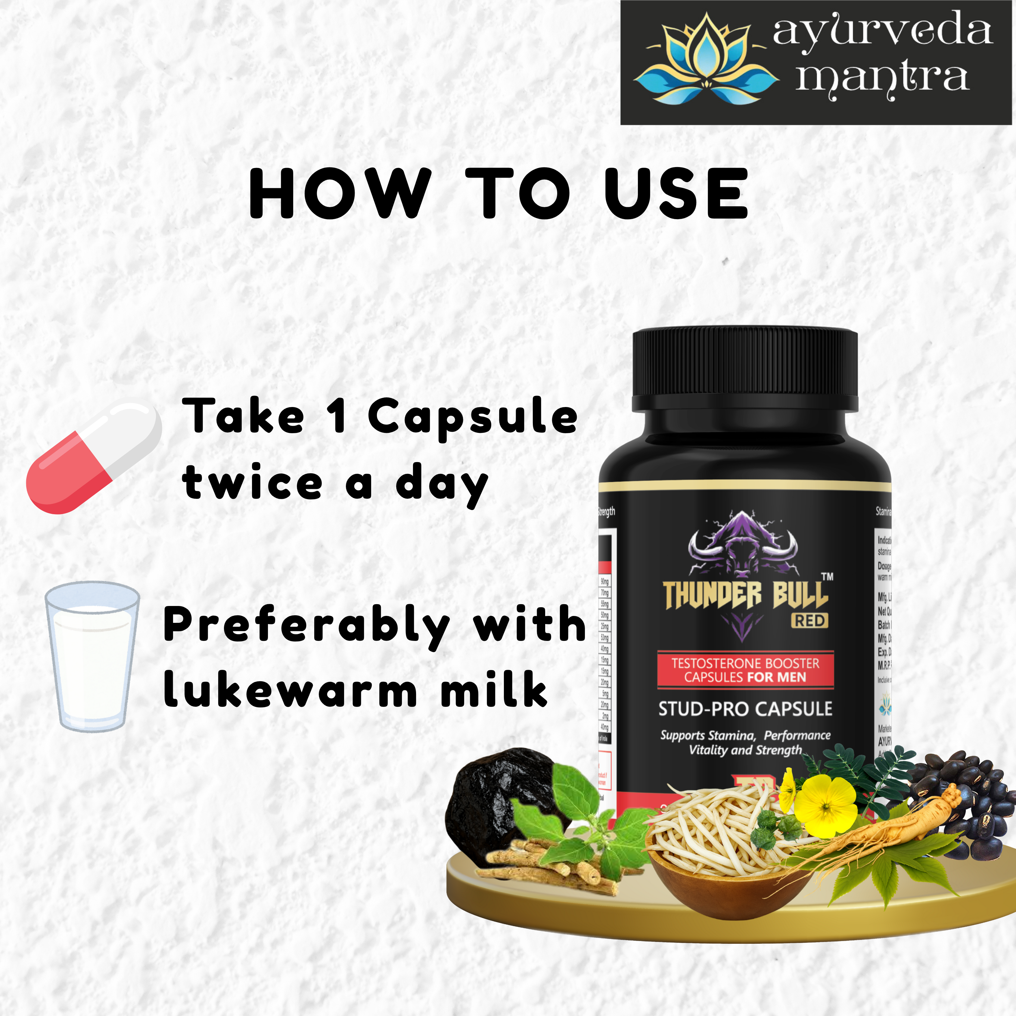 The Total Wellness Combo: Thunder Bull GOLD + RED Pack for Vitality & Hormonal Balance