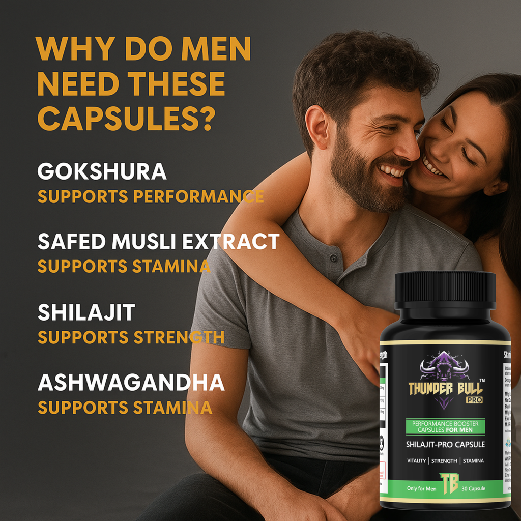 The Performer's Ritual: Thunder Bull PRO Capsule + GOLD Oil Combo