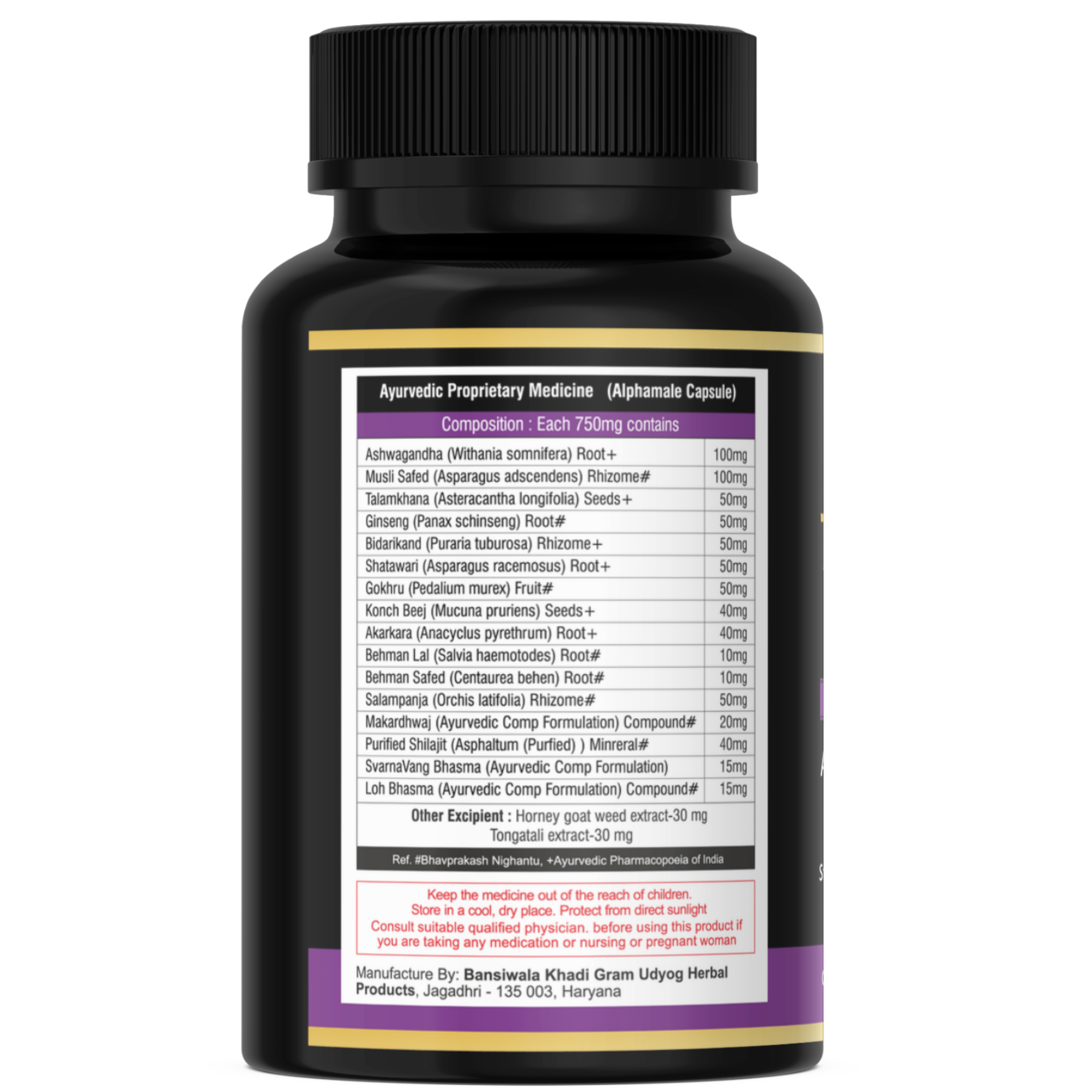 Thunder Bull Gold: Ayurvedic Power Capsules for Stamina, Performance & Strength