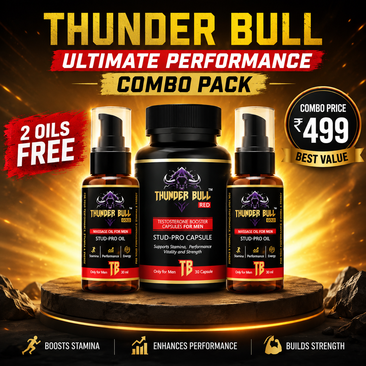 Thunder Bull Ultimate Performance Combo Pack