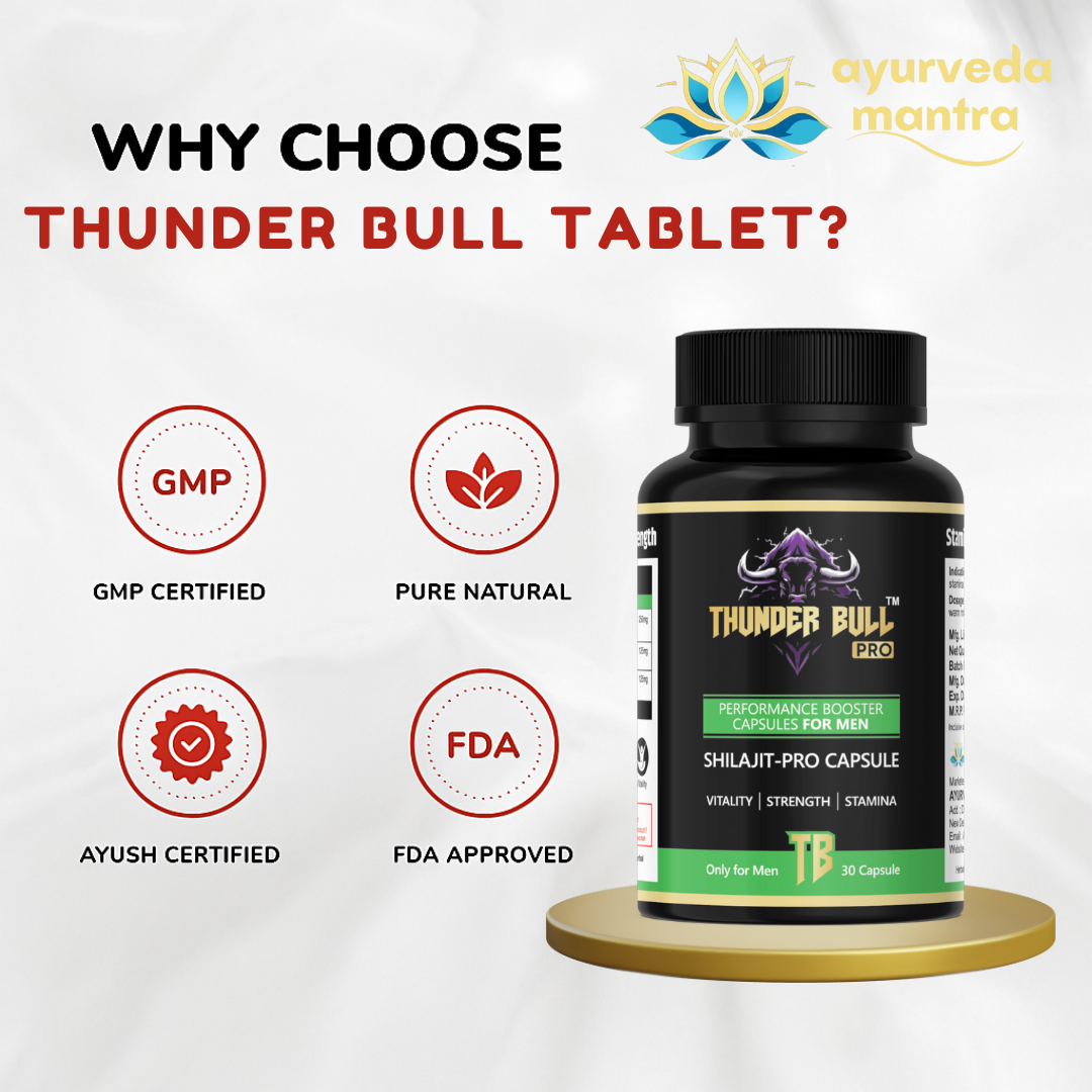 Thunder Bull Ultimate Performance Megacombo – Shilajit-Pro Capsules, Stud-Pro Capsules & Stud-Pro (Save 60%)